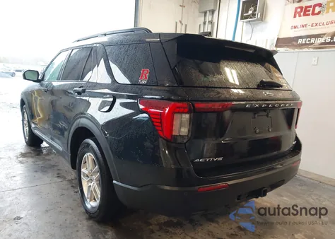 2025 Ford Explorer Active из США, поврежденный, VIN 1FMUK8DH2SGA15907